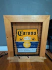 Extremely RARE Vintage 2002 Barton beers Corona window blind light box sign