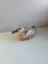 Handgeschnitzte Holz-Ente / Wildente Figur Lockvogel Decoy, handbemalt, ca. 21,5
