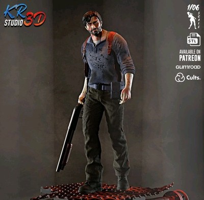 Sebastian - Evil Within 2 - 1/6 Scale Painted Resin Figure
