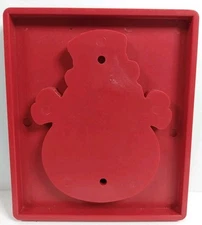 Sizzix Snowman 38-0235 Red Cutting Die Cutter Large Originals Provo Craft