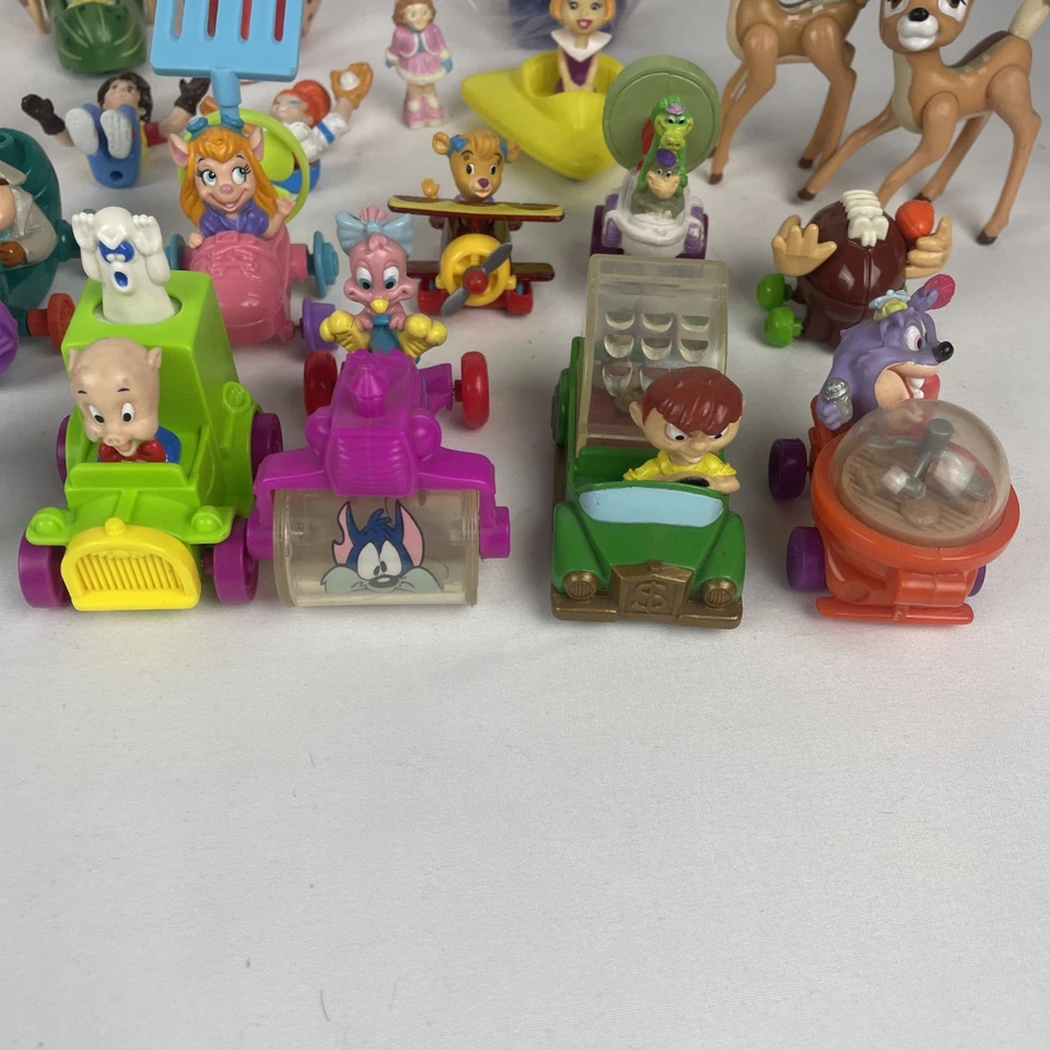 Paquete De Colección / Lote De 30 Juguetes McDonalds Años 80-1990 - Rock Frágil, Mickey Etc Foto 2 de 4