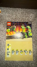 VINTAGE 1991 LEGO BLACKTRON 6988 ALPHA CENTAURI OUTPOST COMPLETE W/BOX/MANUAL