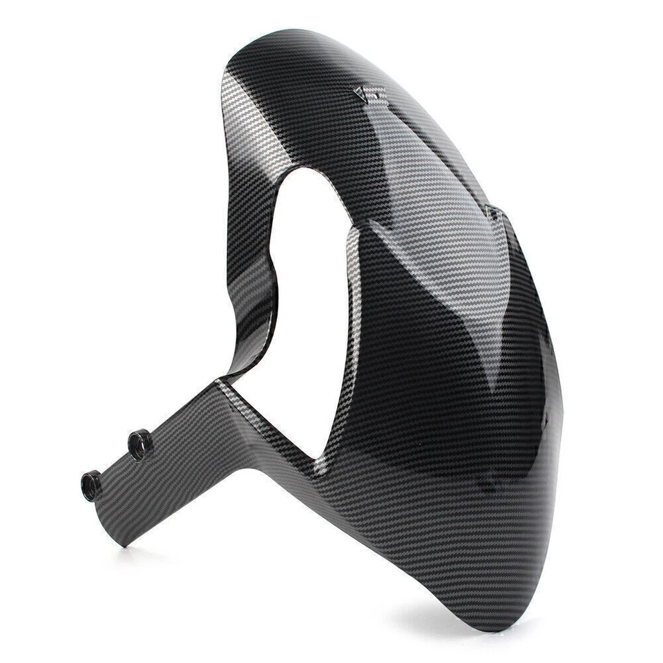 1X Front Fender Tire Mudguard For Ducati Monster 696 796 1100 EVO Carbon Fiber - Image 3 of 4