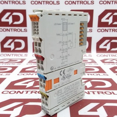 EL2502 | Beckhoff | EtherCAT, 2-Channel, 24VDC, 0.5A, Used