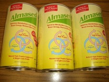 Almased Weight Manageme  Protein Supplement 17.6 oz Each Pack of 3 11/20/26