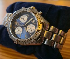 Breitling Colt Chronograph A53035, Blue Dial, 39 mm, Stainless Steel, Mens Watch 2