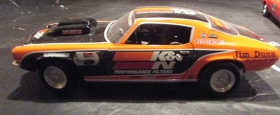 1970 Camaro K&N Filters Jim Dunn 1:18 Ertl American Muscle 33208