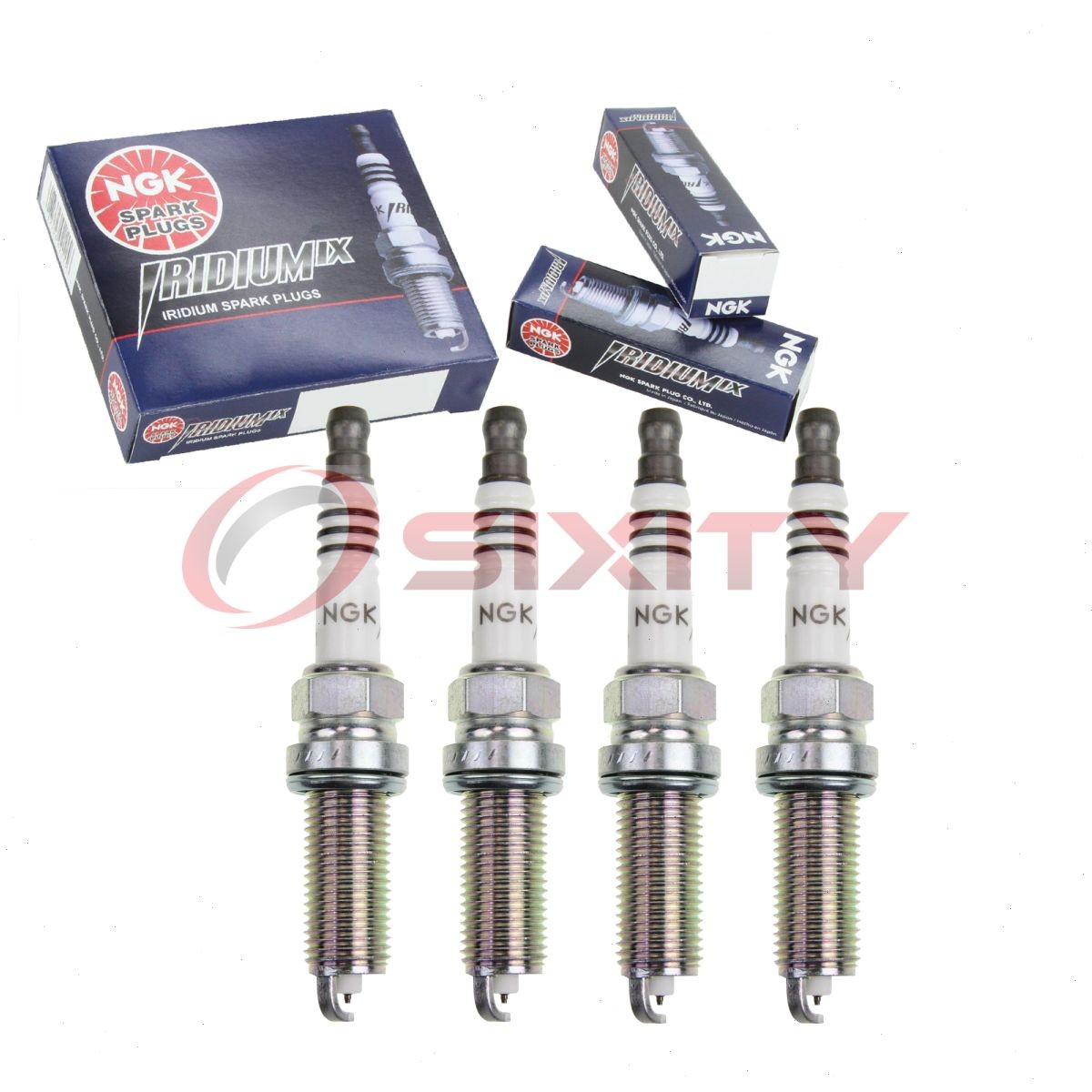 4 pc NGK Iridium IX Spark Plugs for 2014-2019 Nissan Versa Note 1.6L L4 bl