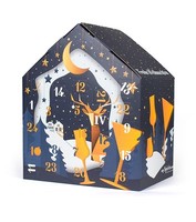 Myspirits Gin Adventskalender Premium 37,5-48% Vol. 24 X 0,02L Mit Glas