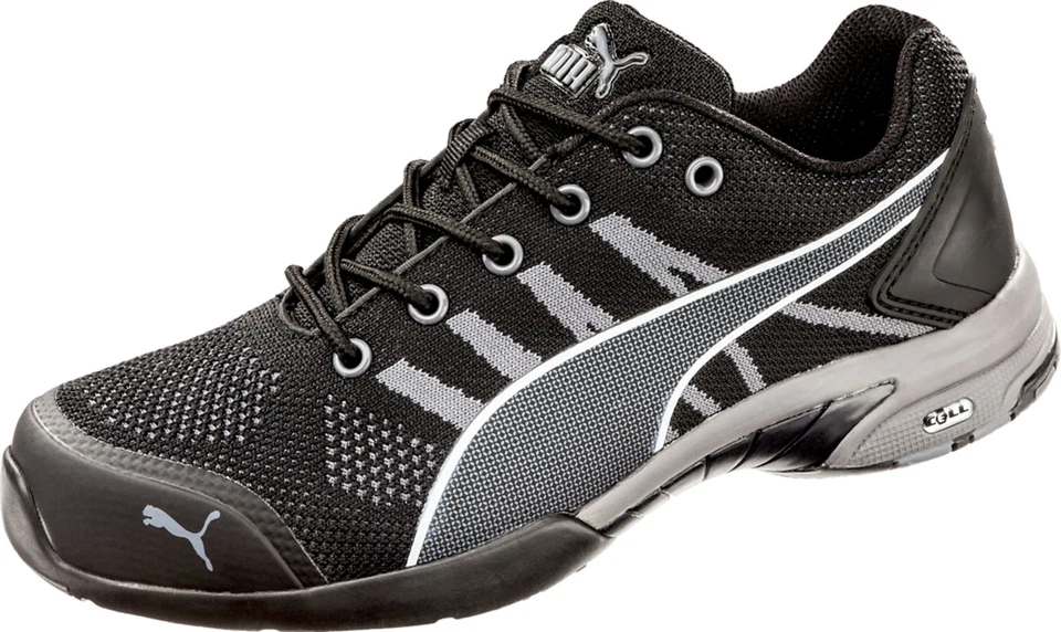 Zapatos de trabajo Puma Safety negros para mujer Textileelerity Low ST Oxford 9,5 Foto 2 de 4