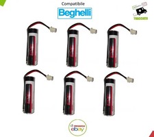 KIT 6 BATTERIE DI  RICAMBIO ANTIFURTO BEGHELLI AA LI-ION 3,6 V EVE ER14505