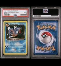 Carte Pokémon Léviator Obscur - Holo 8/82 ROCKET FR-PSA 9