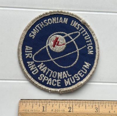 Smithsonian Institution National Air and Space Museum Washington DC Round Patch