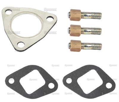 Exhaust Manifold Gasket/Stud Kit for Massey-Ferguson Tractor MF w/Perkins 3.152