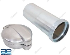 3" Monza Alloy Flip Up Fuel Tank Cap With Steel Filler Neck For BSA Triumph NEW