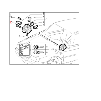 Fiat ALFA ROMEO LANCIA Screw Switch Ignition 7631463 60805493 for 