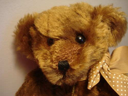 1995 Herman Jointed Stuffed Teddy Bear- Signed 101/150 - Picture 3 of 7