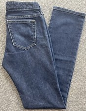 Banana Republic Ladies Straight Leg 26/2R Dark Blue Jeans