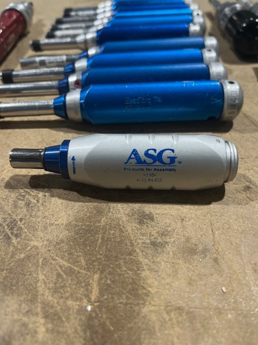 LOT OF 28 CALIBRATED Sturtevant Richmont PROTO ASG Adjustable Torque Screwdriver - Picture 5 of 10