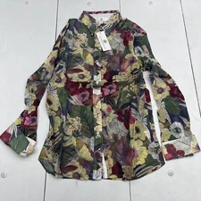 Jean Pierre Klifa Alice’s Garden Parktown Long Sleeve Women’s Size XL New