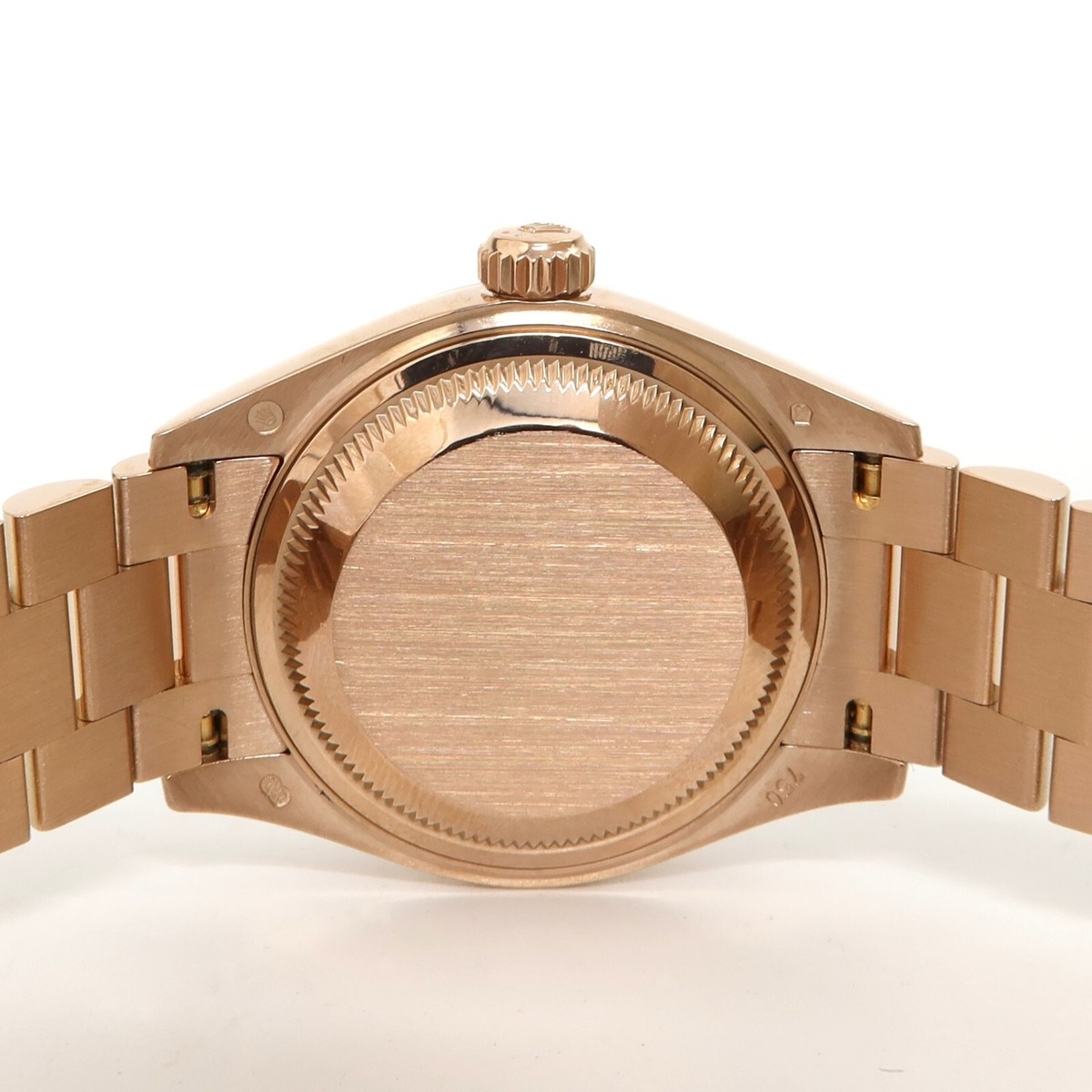 Rolex Lady-Datejust 28mm Solid 18kt Rose Gold Silver Dial