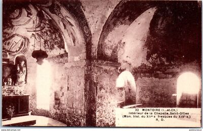 41 MONTOIRE SUR LE LOIR - Interior of the Saint-Gilles Chapel PAST/2209
