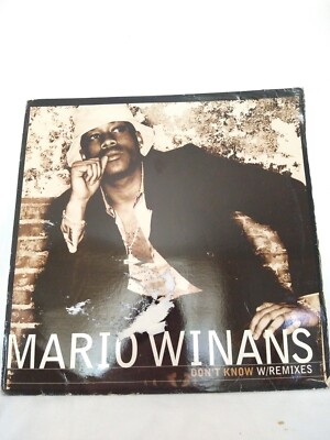Mario Winans Don't Know (W/Remixes) DJ Lp Vinyl 0713944 CF