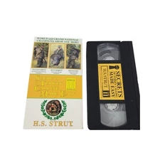Vintage VHS Turkey Hunting Secrets H.S. Strut Turkey Calling Made Easy GUC