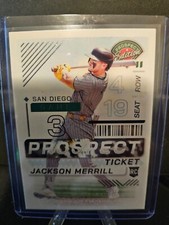 2024 Panini Prospect Edition Baseball Jackson Merrill PROSPECT TICKET RC #27