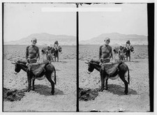 Egyptian characters, etc, Peasants of Upper Egypt 1920s Old Photo