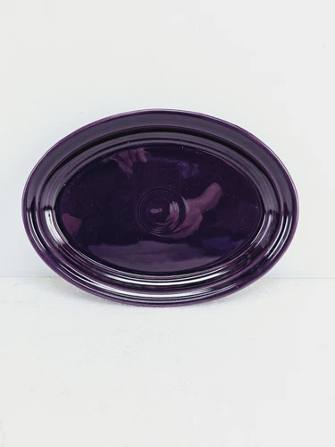 OVAL PLATTER small PLATE mulberry purple NEW FIESTA 9 5/8"