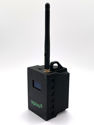 S5 Beacon Meshtastic LoRa Radio RX/TX Solar recharge Wisblock Flashed Black