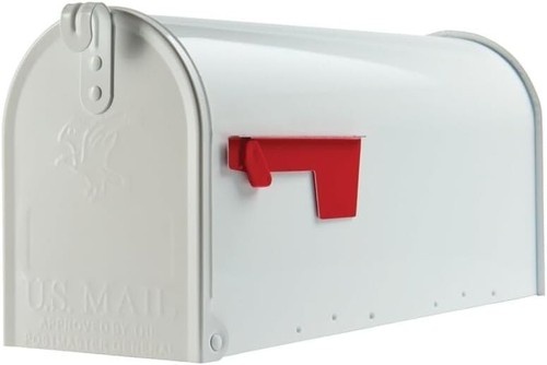 Gibraltar E1100WAM Elite Mailbox, 800 cu-in Cap, Galvanized Steel, Powder-Coated - Picture 2 of 3