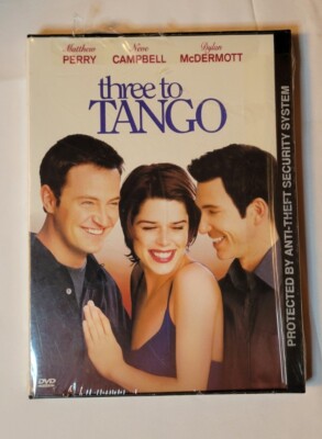 Three To Tango DVD Widescreen/Standard Matthew Perry Neve Campbell 1999