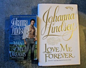 Lot 2 Johanna Lindsey 1 2 Sherring Cross Man Of My Dreams Love Me Forever Ebay