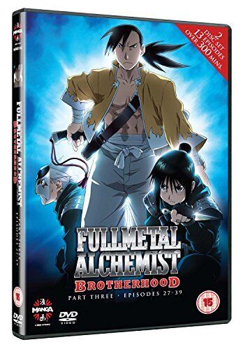 FULLMETAL ALCHEMIST - BROTHERHOOD - COMPLETE COLLECTION 3 EPISODES