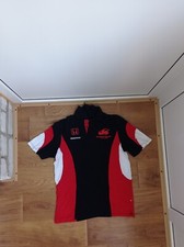 Super Aguri F1 Team  Honda Racing Shirt Button Up 2006/2008 Special Rare Size S