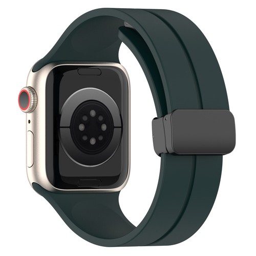 Correa magnética de silicona para Apple Watch 10 9 8 7 6 SE Ultra 2 42/45/46/49 mm - Imagen 27 de 36