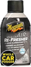 Meguiar's G181302 Whole Car Air Re-fresher Odor Eliminator Mist, Black