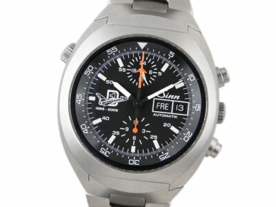 SINN Space Chronograph 142.TI.D1 Men's Automatic Watch Titanium