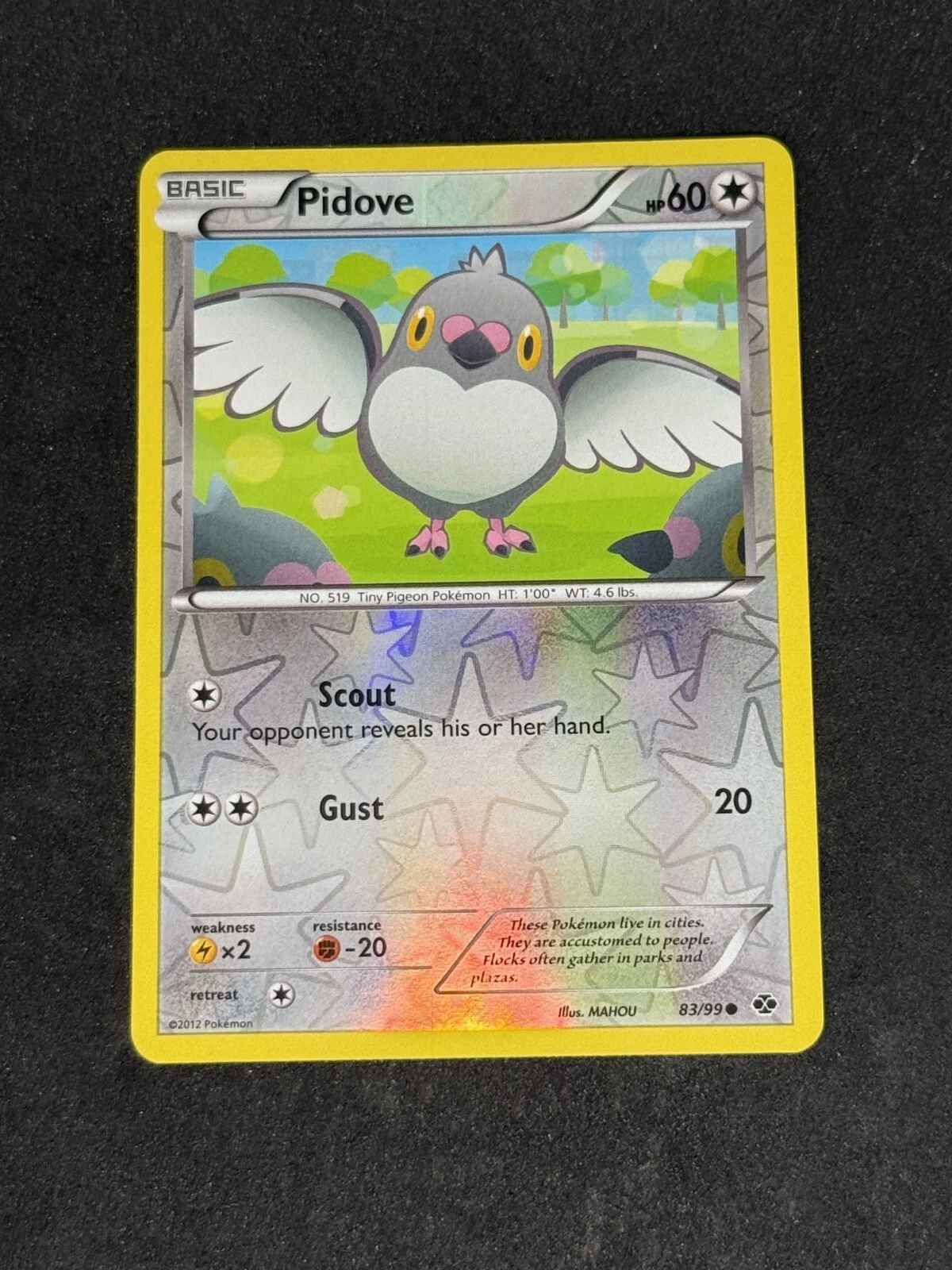 NM Pidove 83/99 Next Destinies Reverse