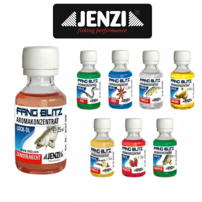 Locköl Aromaöl Lockstoff Köderboost Fangblitz von Jenzi  ( 258,00 Euro / Liter )