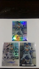 2022 Mosaic Scripts Silver Prizm #SC-JK Jarred Kelenic Mariners Auto plus 2