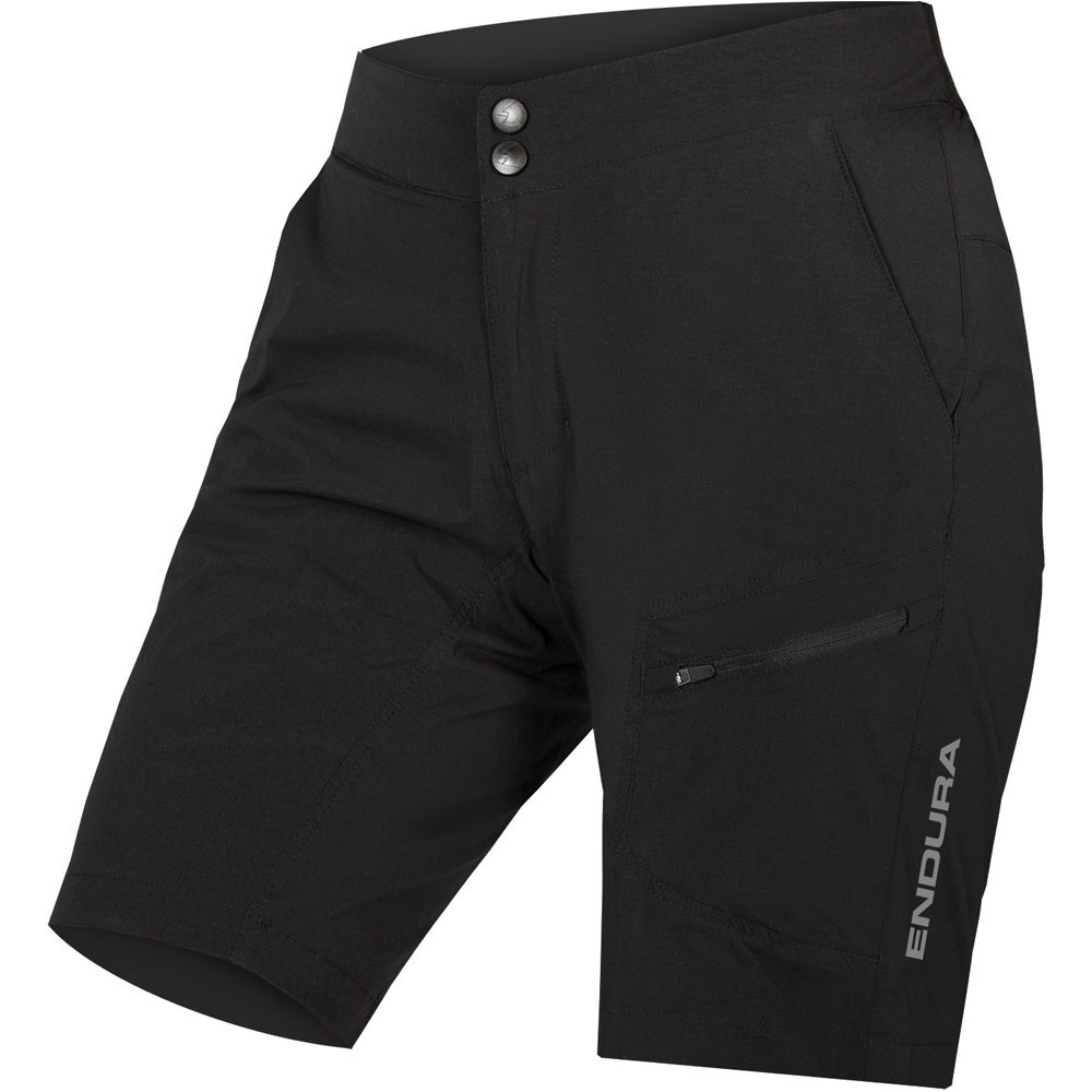 ROPA CASUAL CICLISMO HOMBRE Short Hummvee Lite con culote interior de mujer