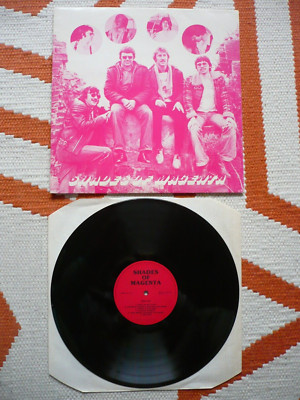 Shades Of Magenta Self Titled Vinyl UK 1981 SRT 1st Press A/B LP EXC
