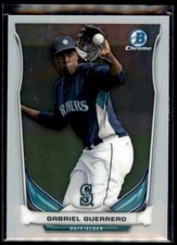 2014 Bowman Draft Chrome Top Prospects Gabriel Guerrero #CTP-29 Seattle Mariners