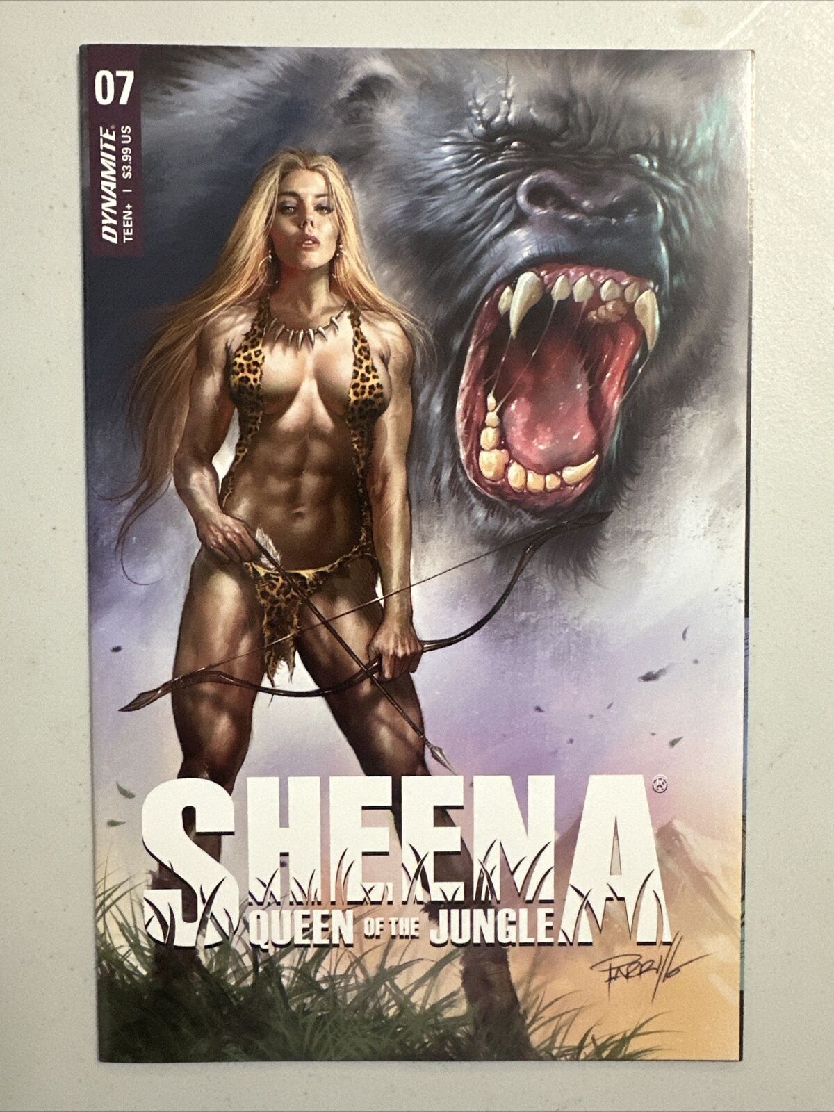 Sheena Queen Of The Jungle #7 Parrillo Dynamite HIGH GRADE COMBINE S&H RATE