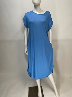 blue dress for baby girl Ruffled Tiered Pocket Midi Dresses main image 0
