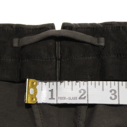 Incotex NWT Chinos / Casual Pants Size 54 (US 38) Slim Fit Doeskin in Green - Picture 8 of 17