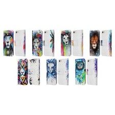 OFFICIAL PIXIE COLD CATS LEATHER BOOK CASE FOR APPLE iPOD TOUCH MP3